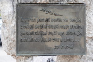 Spomenik padlim domačinom v Trebčah