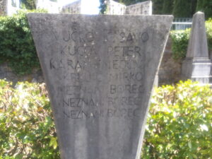 Spomenik jugoslovanskim partizanom pri Sv. Ani